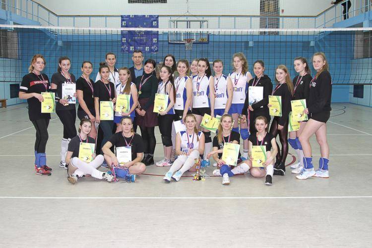 Волейболистки педагогического института НИУ «БелГУ» завоевали первое место