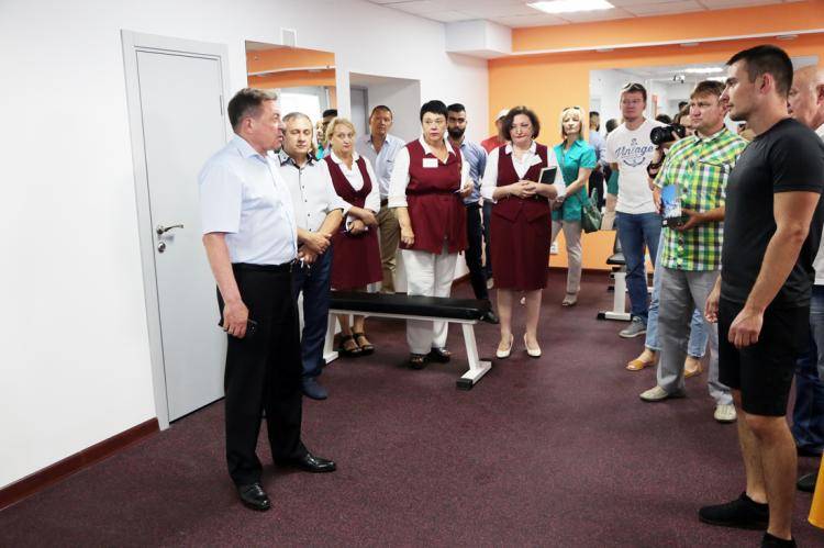 События НИУ «БелГУ» в университете открылись три новых тренажёрных зала