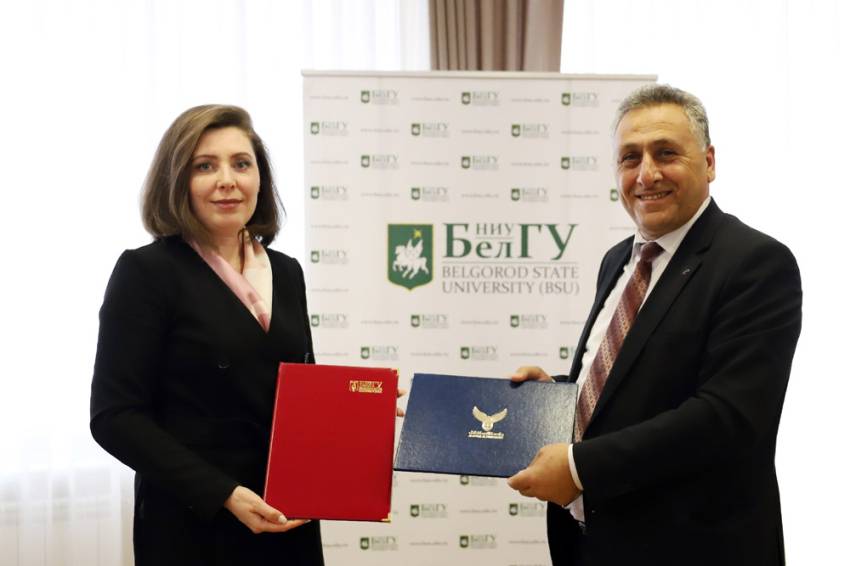 НИУ «БелГУ» и университет Аль-Истикляль подписали соглашение о сотрудничестве
