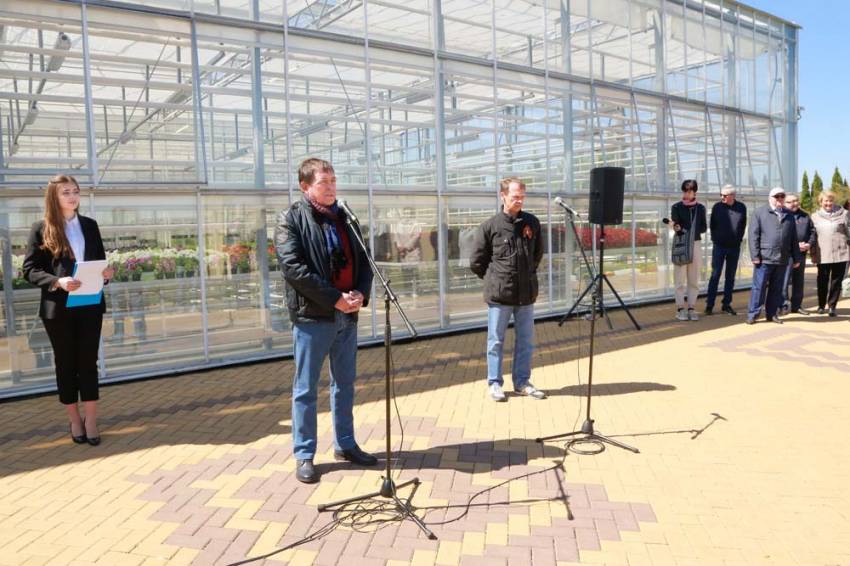 События НИУ «БелГУ» в ботаническом саду белгородского госуниверситета завершили формирование второго сирингария
