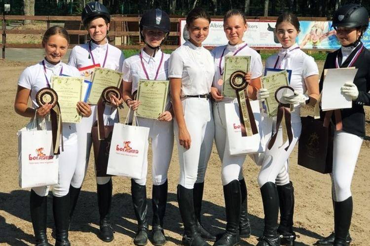 The success of BNRU equestrian school
