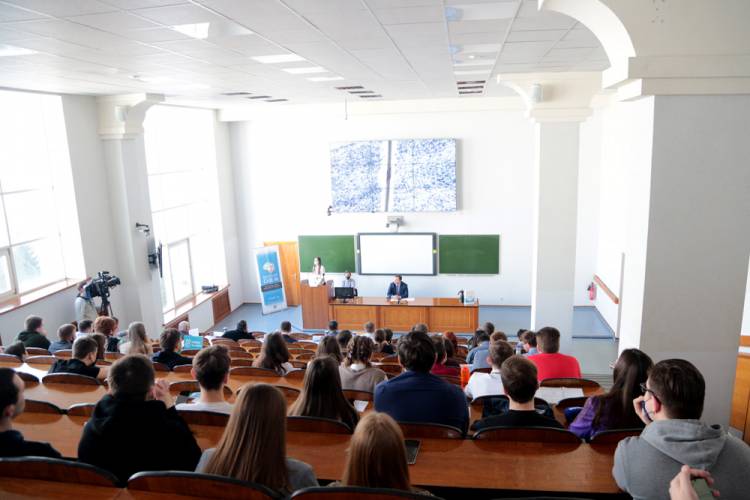 События НИУ «БелГУ» студенты белгородского госуниверситета представили решения по устойчивому развитию горной промышленности
