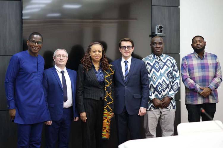 Vice-Rector for International Cooperation of Belgorod State University meet with the Ambassador of the Republic of Ghana