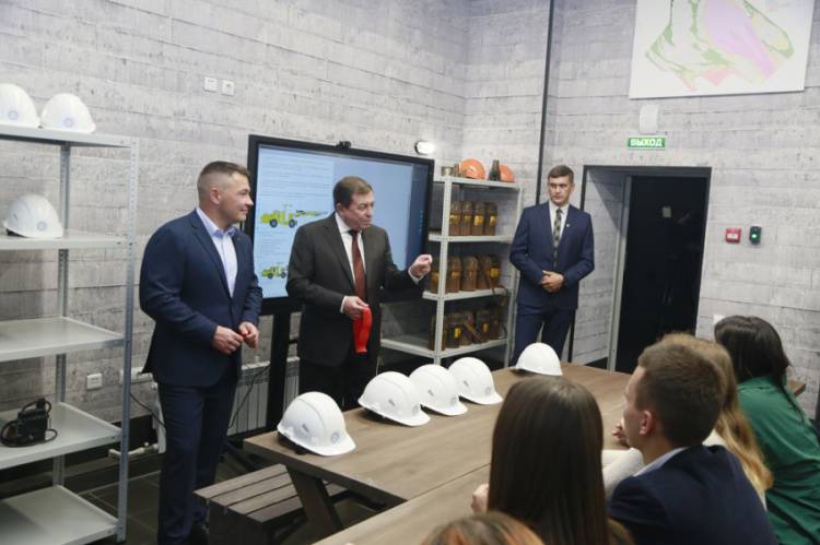 A training center for the practice-oriented training of mining engineers has been established at Belgorod State National Research University. 
