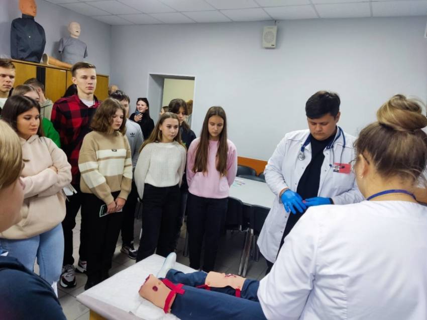 События НИУ «БелГУ» более двухсот человек проявили интерес к профессиональному медицинскому образованию 