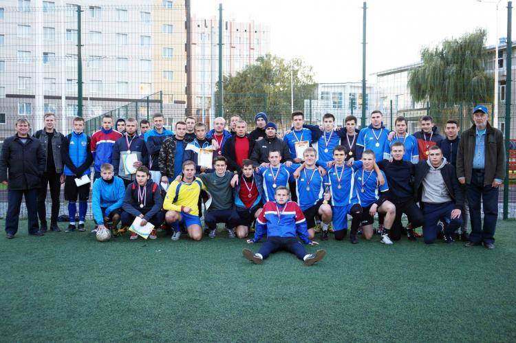 События НИУ «БелГУ» студенты юридического института - чемпионы вуза по мини-футболу