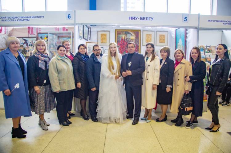 BelSU participate in the international Orthodox exhibition “Angel of Holy Belogorie”