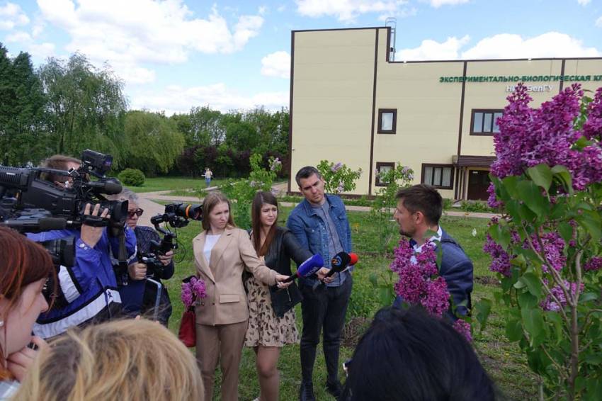 События НИУ «БелГУ» белгородские журналисты побывали в сирингарии ботанического сада ниу «белгу» во время цветения сирени