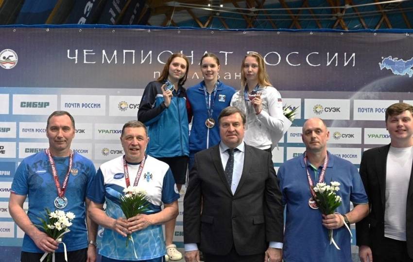 Студентка НИУ «БелГУ» стала призёром чемпионата России по плаванию
