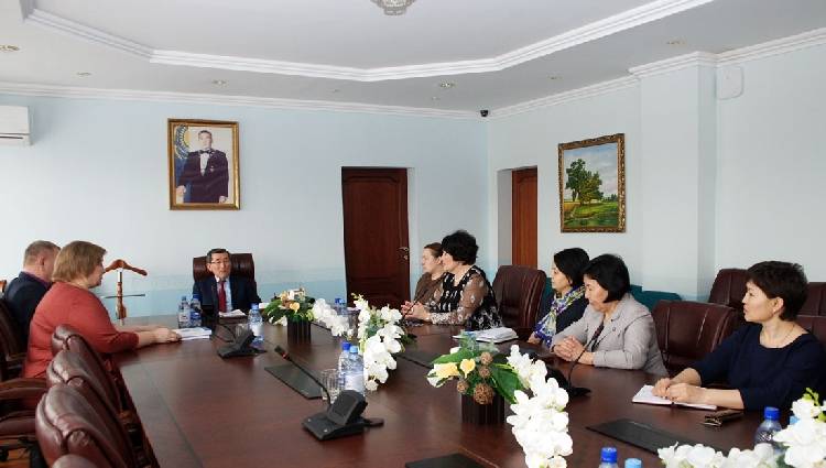 Cooperation with the University of Kazakhstan Cooperation with the University of Kazakhstan