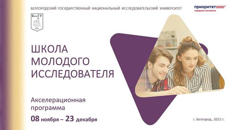 A Young Researcher School in progress at Belgorod State University