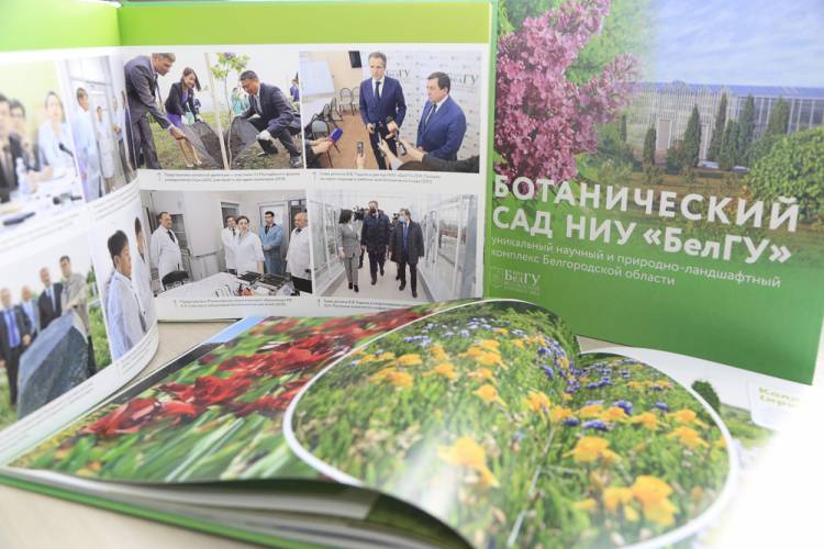 В НИУ «БелГУ» издана книга о ботаническом саде