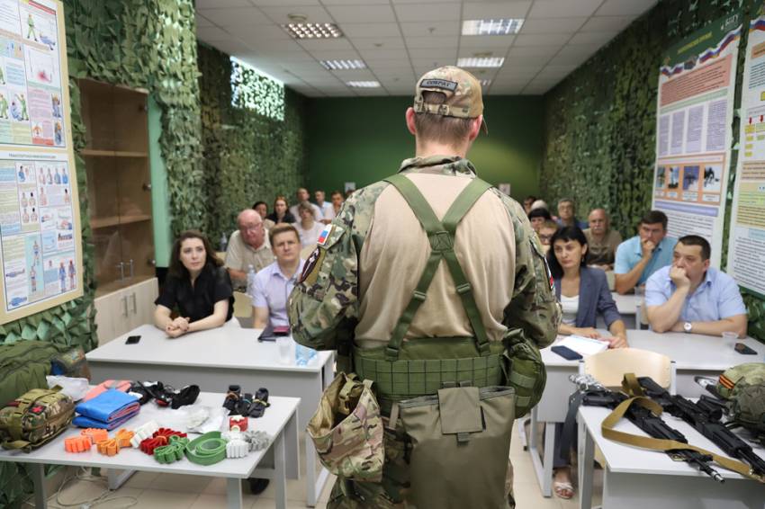 В Белгородском госуниверситете прошли занятия по тактической медицине