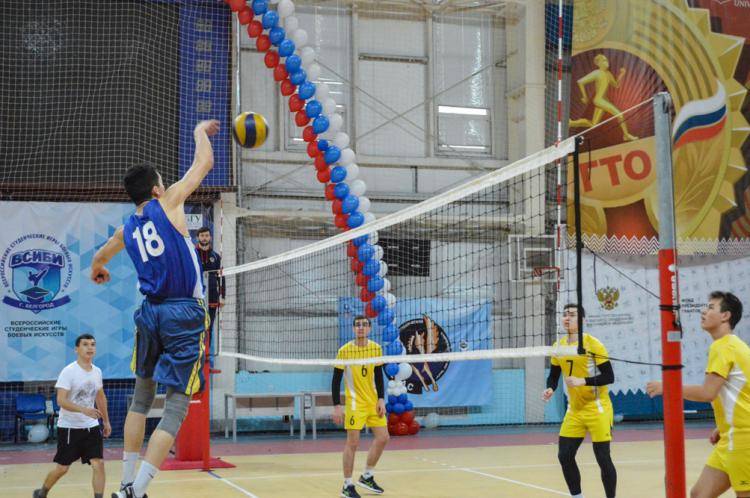 Студенты России выиграли спартакиаду по волейболу