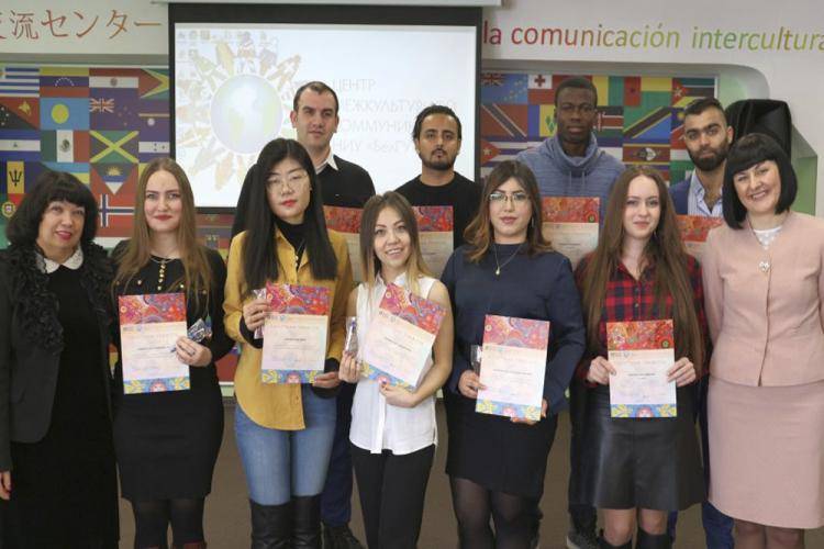 International Students Receive Accolades International Students Receive Accolades