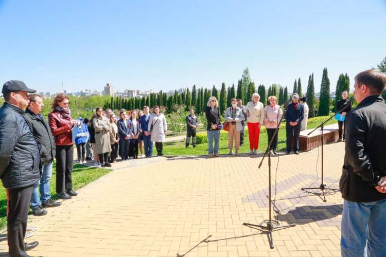 Establishment of the second lilac garden was completed in Botanical Garden of Belgorod State University