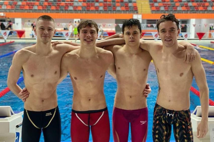Cтудент НИУ «БелГУ» в составе сборной России установил юношеский рекорд мира по плаванию