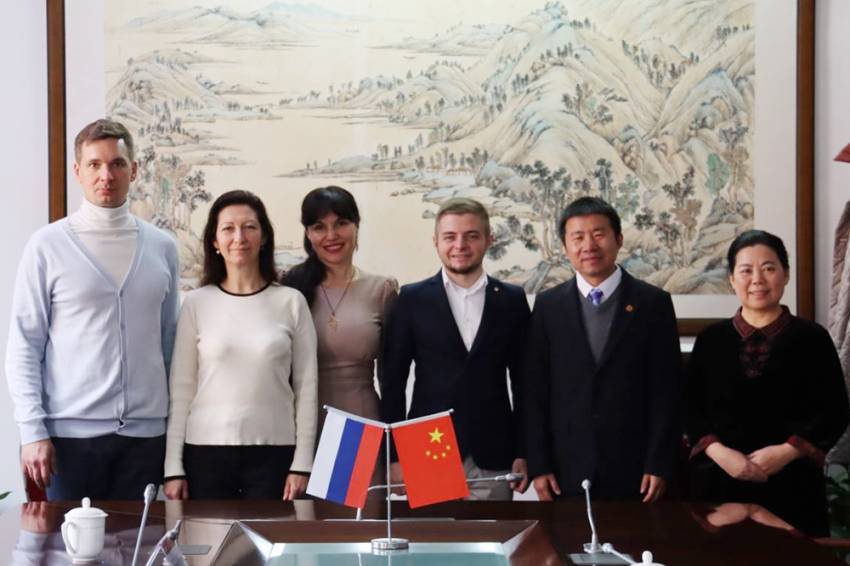 НИУ «БелГУ» развивает сотрудничество с вузом-партнёром в Китае