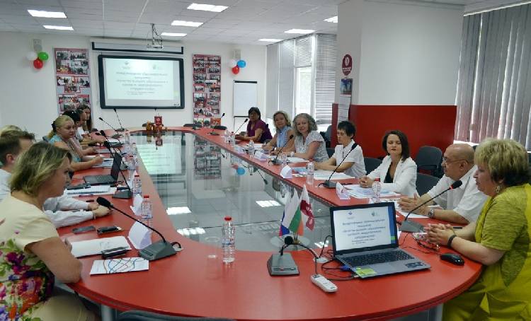 Representatives of BelSU discussed international relationships with colleagues from Bulgaria   Representatives of BelSU discussed international relationships with colleagues from Bulgaria
