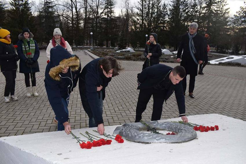 Активисты НИУ «БелГУ» почтили память павших