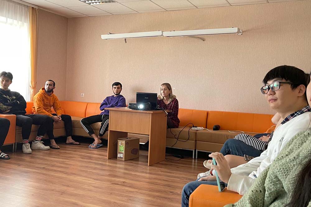 International students at Belgorod State University learned about the Battle for the Caucasus