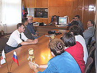 События НИУ «БелГУ» Встреча в администрации борисовского района