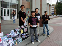 За два дня акции студенты землячества Китая собрали более 30 тысяч рублей