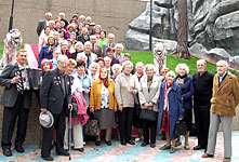 Загород выехали более 60-ти ветеранов БелГУ