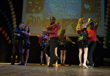 Сальса в исполнении многонационального ансамбля латиноамериканского танца «Цунами» НИУ БелГУ