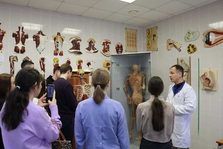 Ученики медицинских классов знакомятся с мединститутом НИУ «БелГУ»